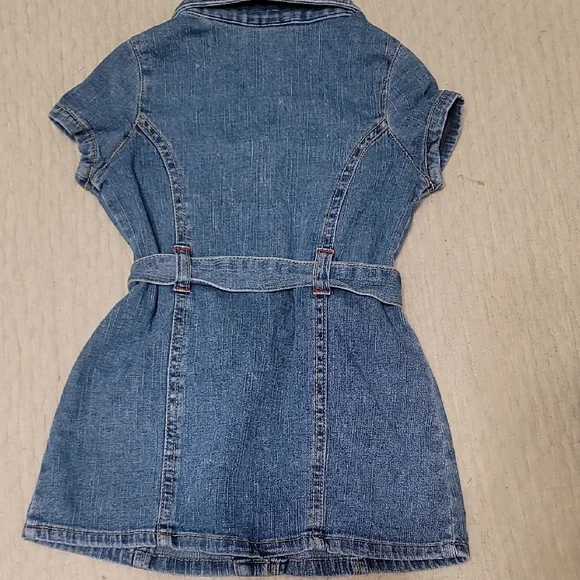 Nickelodeon Denim Outfit with Dora Cartoon Detail - Picture 5 of 6